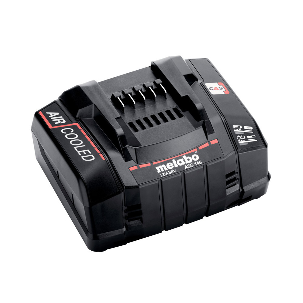 Metabo 627378000 Schnellladegerät ASC 145 , 12-36 V, "AIR COOLED"