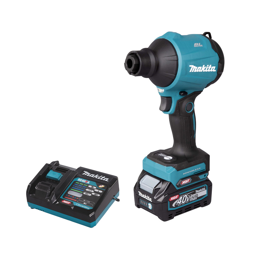 Makita AS001GA101 40V Akku-Gebläse XGT mit 1x 2Ah Akku und Ladegerät
