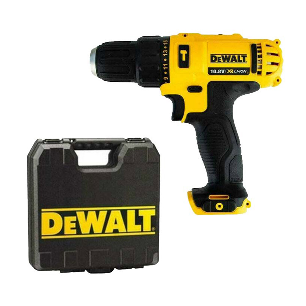 DeWalt DCD716NT-XJ 10.8V XR Sub Kompakt Akku-Kombibohrer mit Koffer