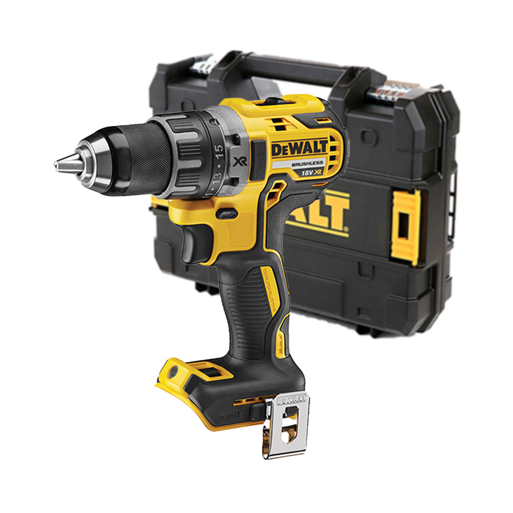 DeWalt DCD791NT-XJ 18V Bürstenloser Akku-Bohrschrauber mit Koffer