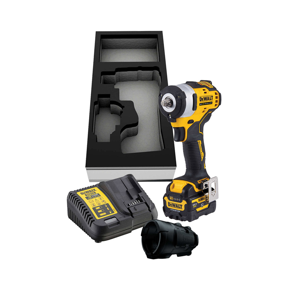 DeWalt DCF903P1G-QW 12V Akku-Schlagschrauber mit 1x 5Ah Akku und Ladegerät