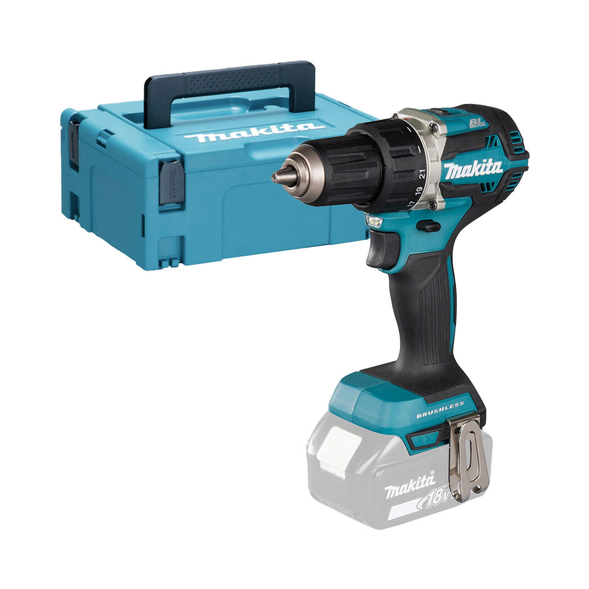 Makita DDF484ZJ 18V Akku-Bohrschrauber LXT mit Koffer