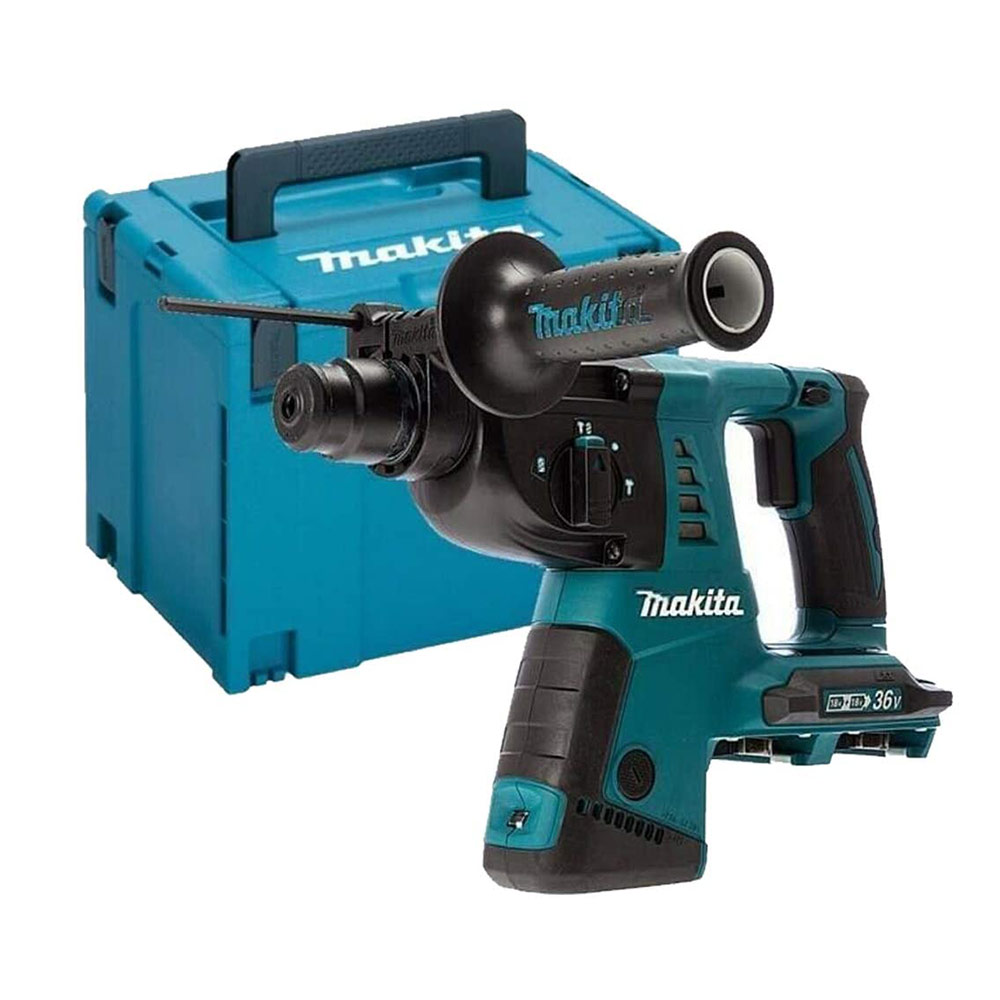 Makita DHR263ZJ 2x18V Akku-Bohrhammer mit MAKPAC ohne Akku und Ladegerät