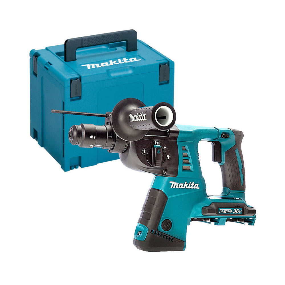 Makita DHR264ZJ 2x18V SDS+ Akku-Kombihammer mit MAKPAC Koffer