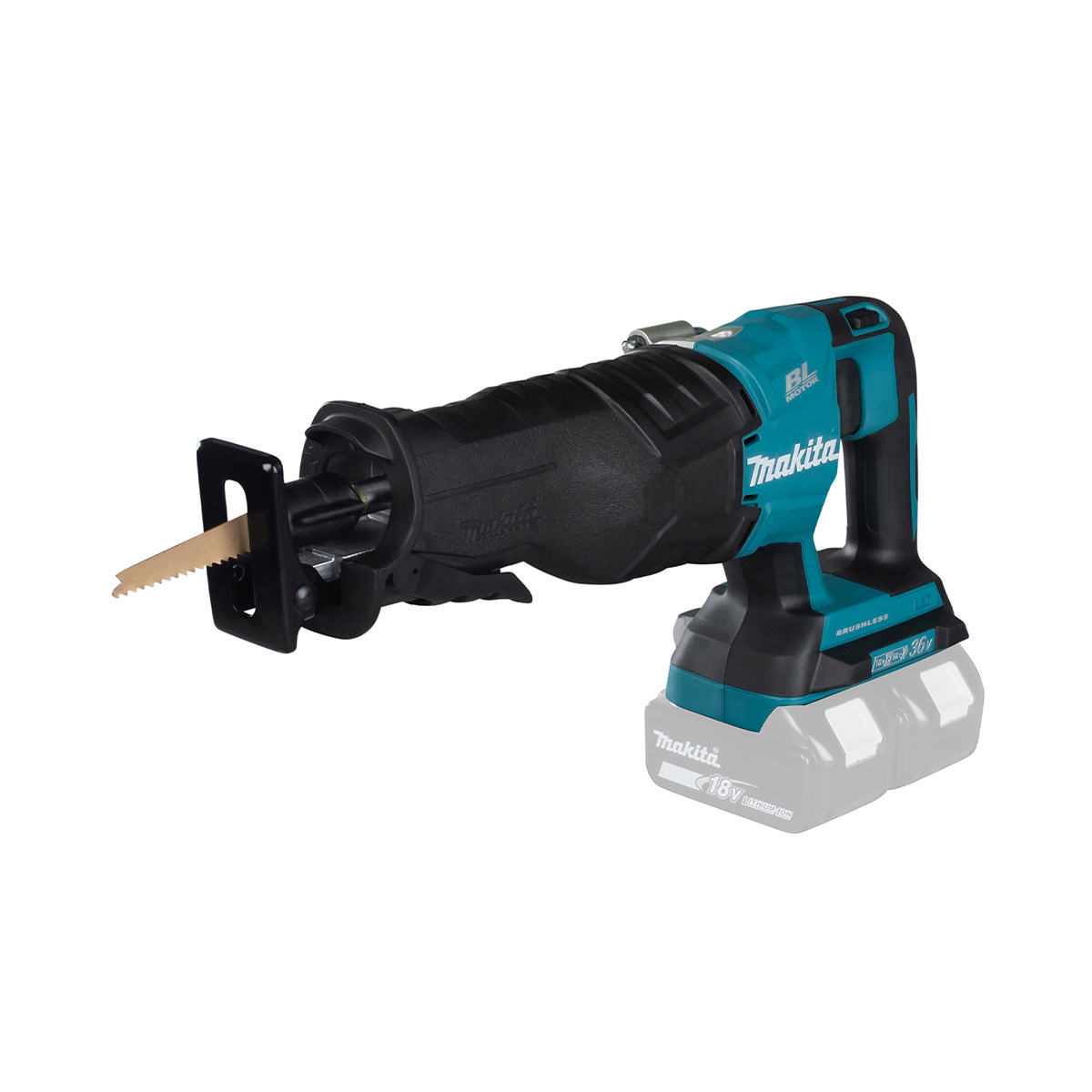 Makita DJR360Z 2x 18V Akku-Reciprosäge LXT, nur das Gerät