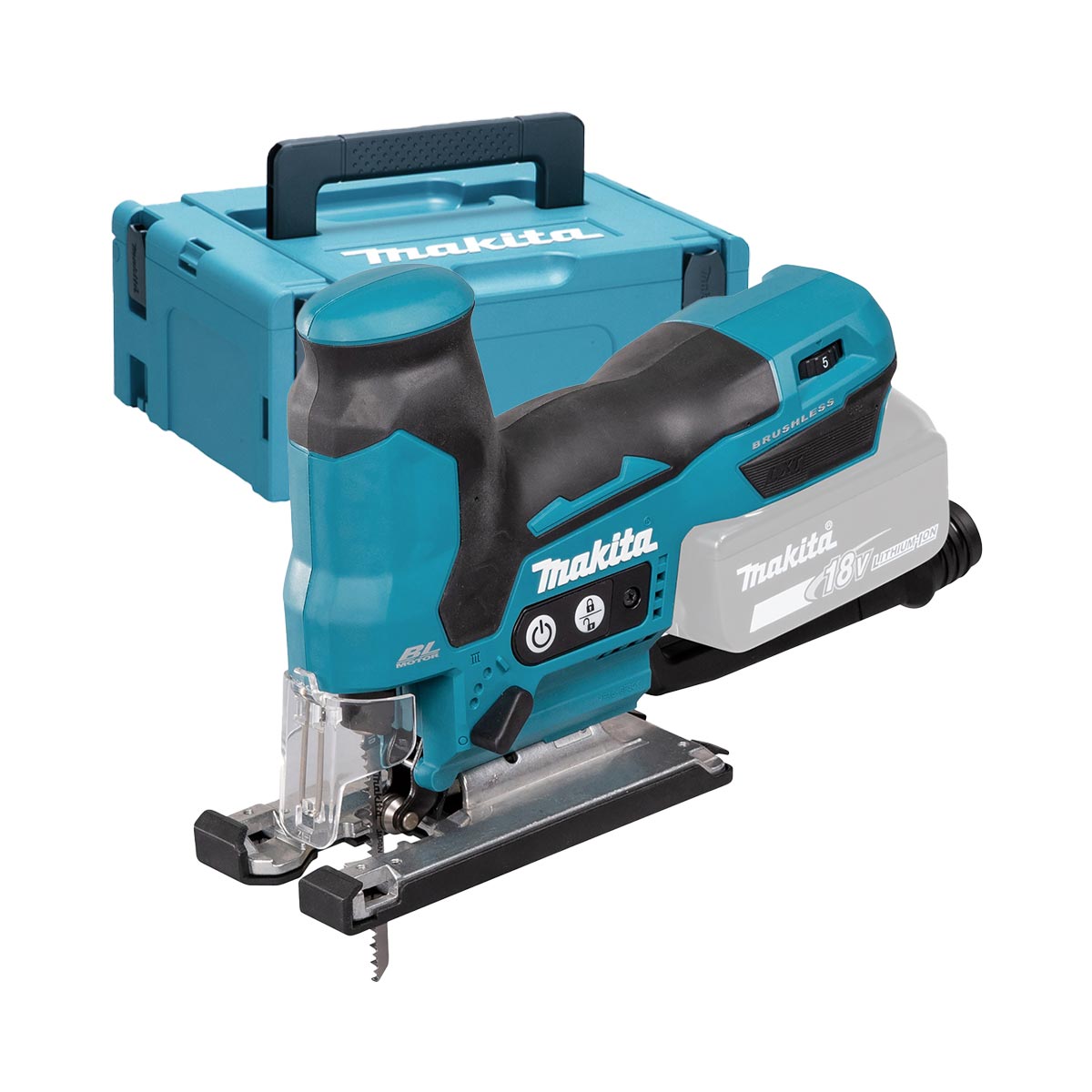 Makita DJV185ZJ 18V Akku-Pendelhubstichsäge mit Koffer