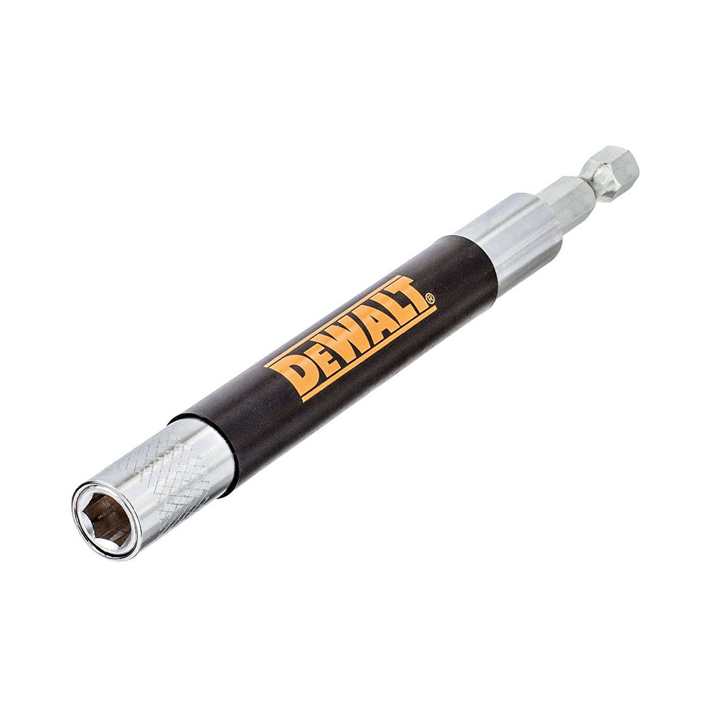 DeWalt DT7702-QZ Magnet-Bithalter mit Führungshülse, Ø 12mm / 120mm Gesamtlänge