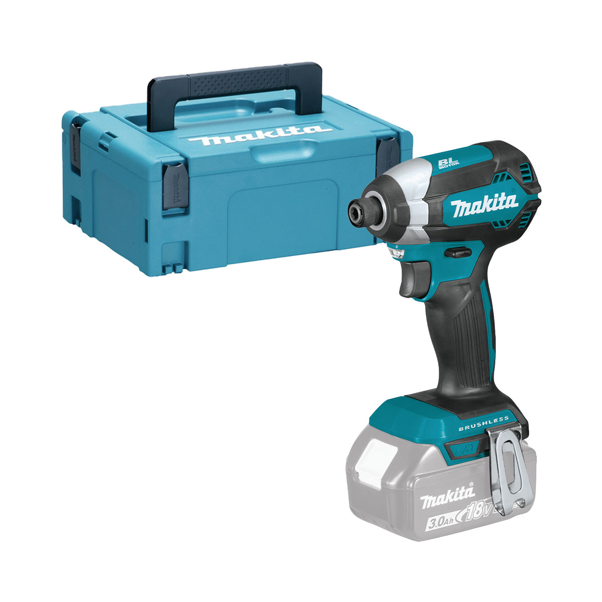 Makita DTD153ZJ 18V LXT LI-Ion Bürstenloser Akku-Schlagschrauber mit Koffer
