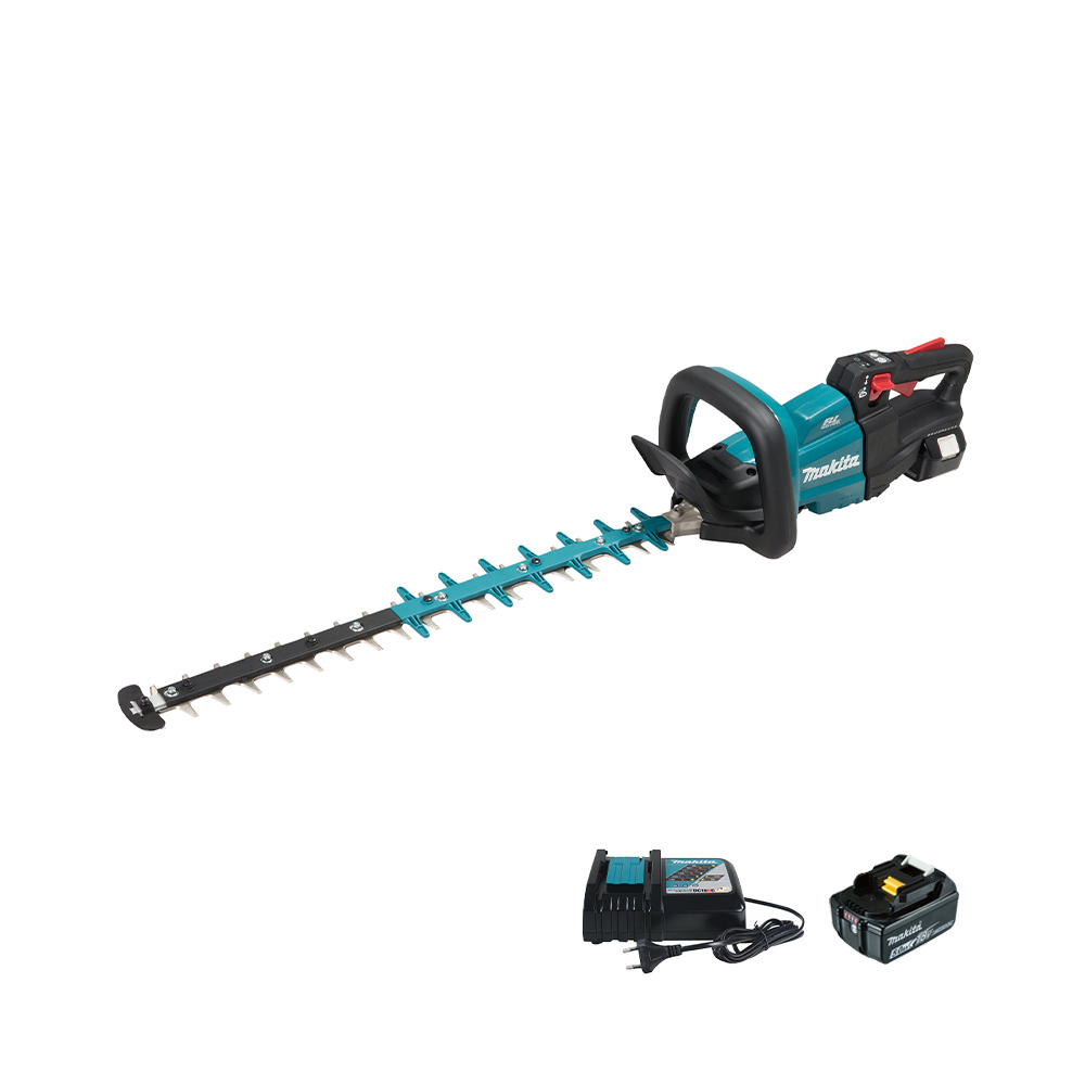 Makita DUH601RTE 18V Akku-Heckenschere LXT mit 2x 5 Ah Akkus Ladegerät