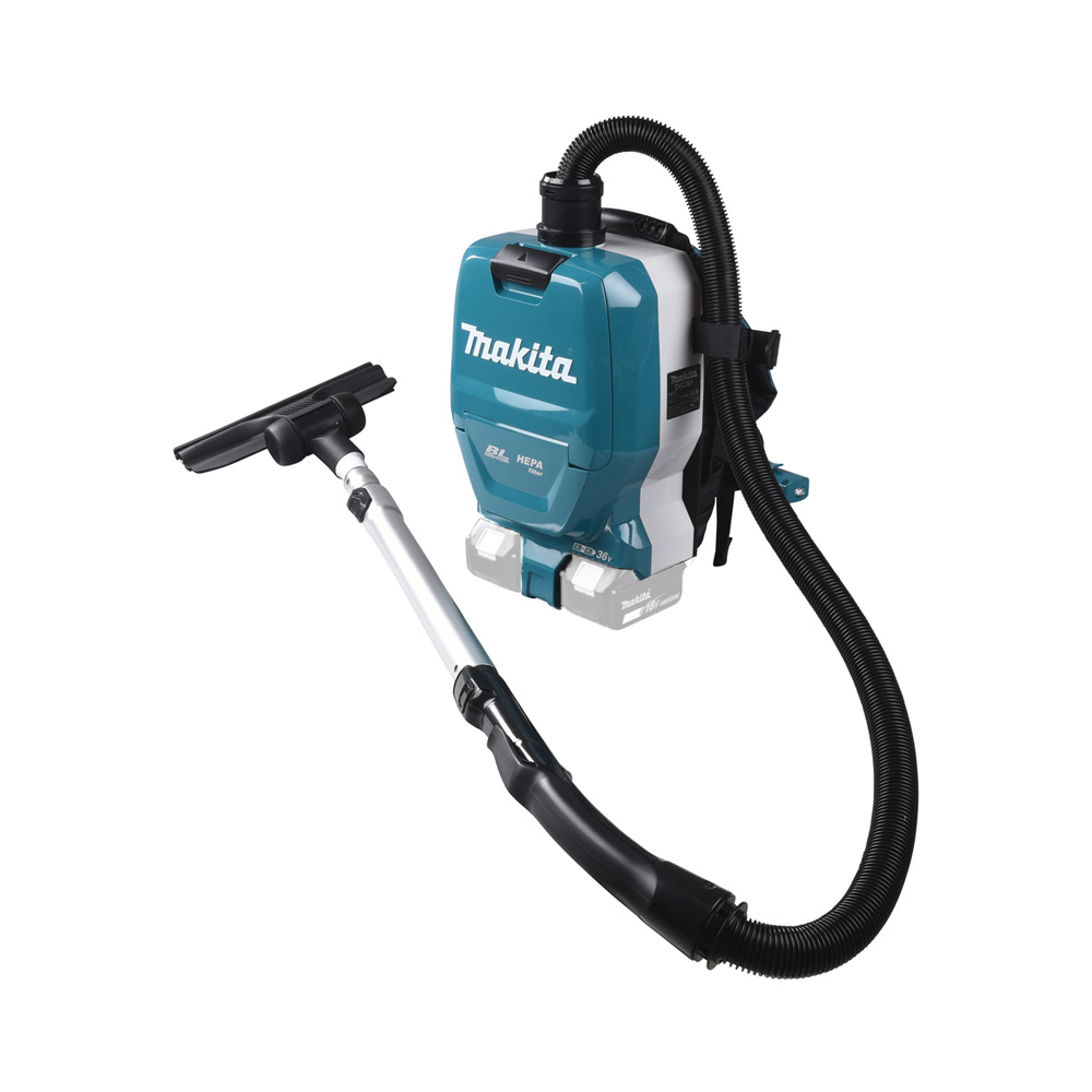 Makita DVC261ZX4 2x 18V Akku-Rucksackstaubsauger LXT, nur das Gerät