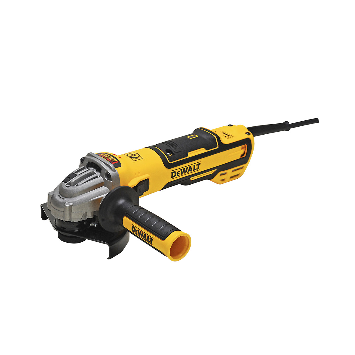 DeWalt DWE4357-QS 1.700 Watt Winkelschleifer 125mm (bürstenlos) mit Drehzahlelektronik
