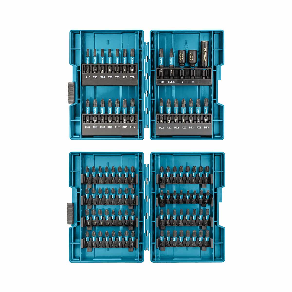 Maktia E-03109 90 tlg. Impact Black Bitset