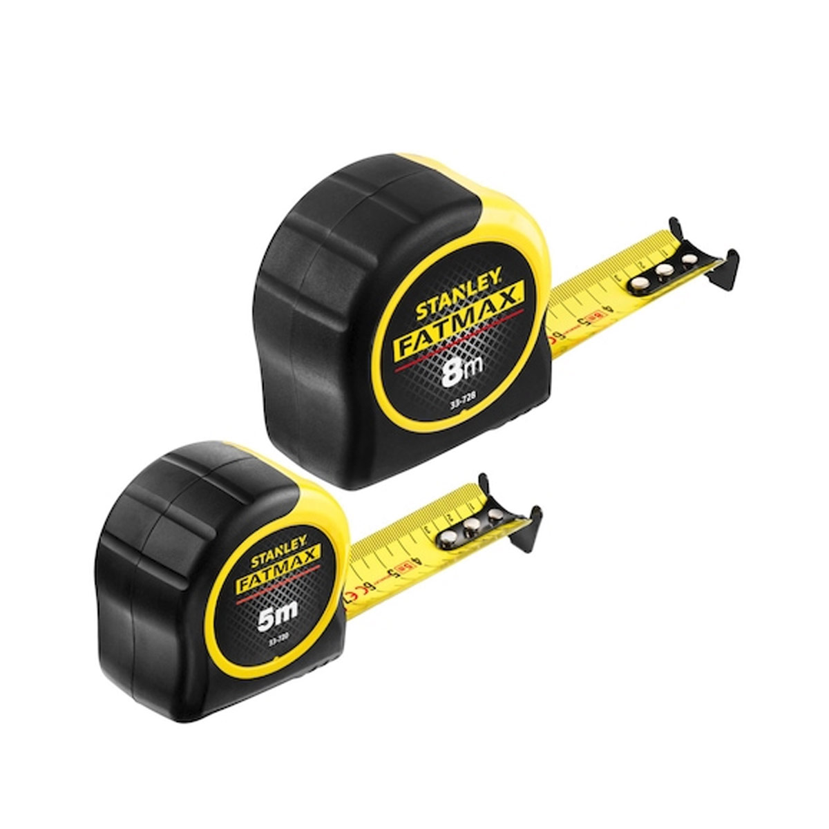 Stanley FMHT31725-0 FATMAX® BLADEARMOR® 8 m und 5 m (32 mm breit) Maßband im Doppelpack