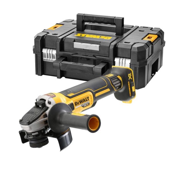 DeWalt DCG405NT-XJ 18V XR 125mm Bürstenloser Akku-Winkelschleifer mit TSTAK II Koffer